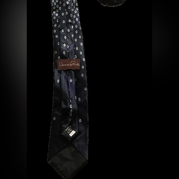 Oscar De La Renta Necktie Blue